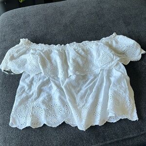 American Eagle off the shoulder top